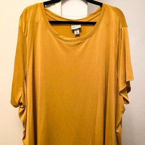 “Ava & Viv” Mustard Yellow Oversized T-Shirt